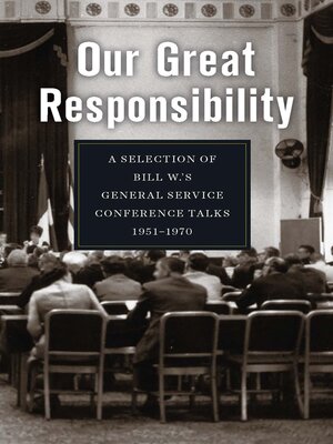 Our Great Responsibility - ebook